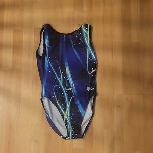 Lil' Fox Blue Leotard